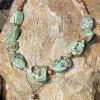 Store bought stone beads and wire