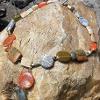 Store bought stone beads and wire