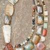Store bought stone beads and wire
